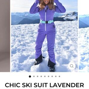 Lavender Women's Ski Suit